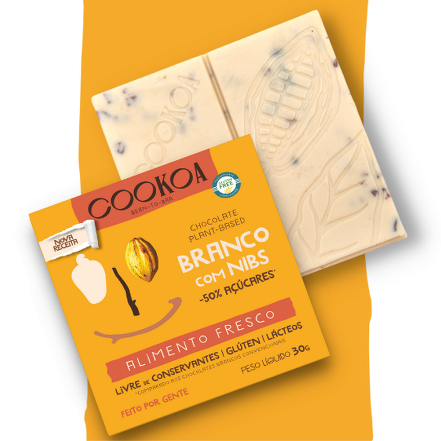 branco cremoso cookoa 30g