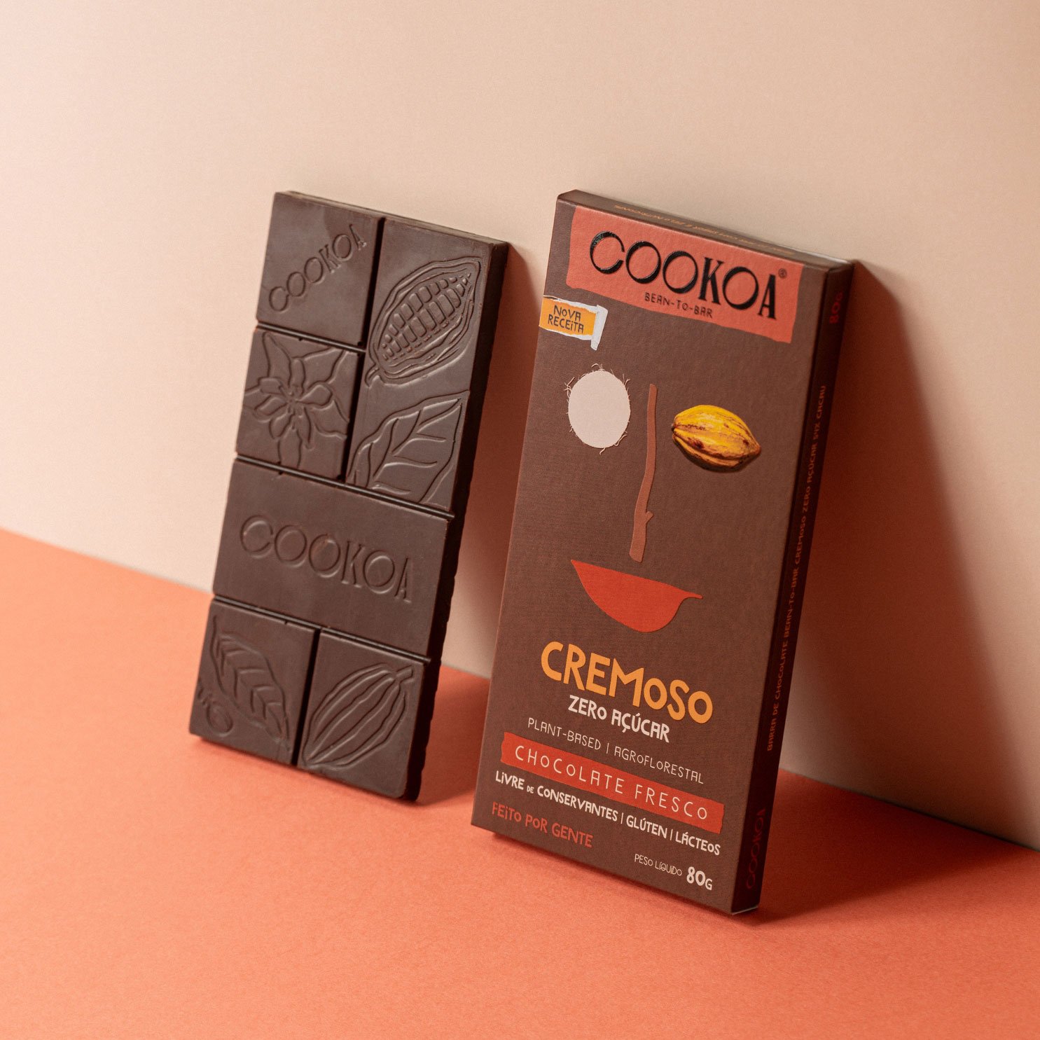 Chocolate Cremoso ZERO Açúcar - Barra 72g