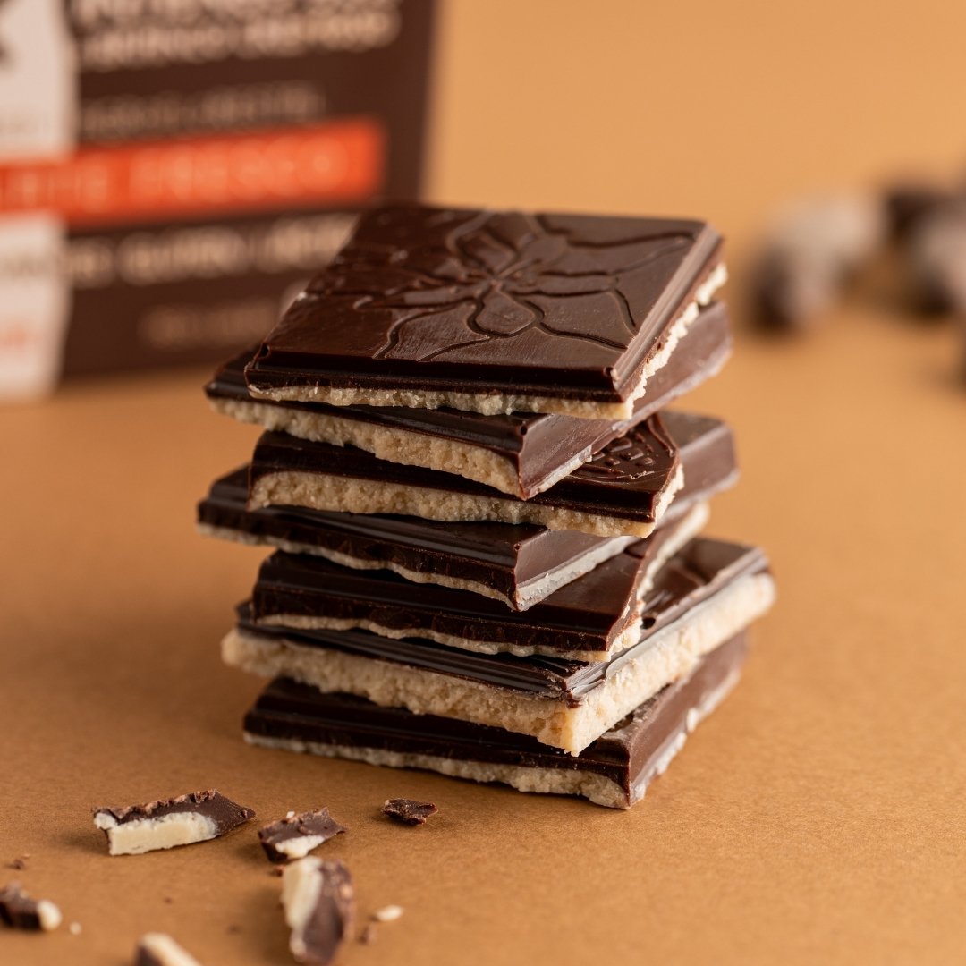 Chocolate Meio a Meio (Intenso 80% + Branco Cremoso) - Barra 75g