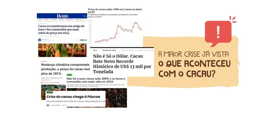 A maior crise já vista – o que aconteceu com o cacau?