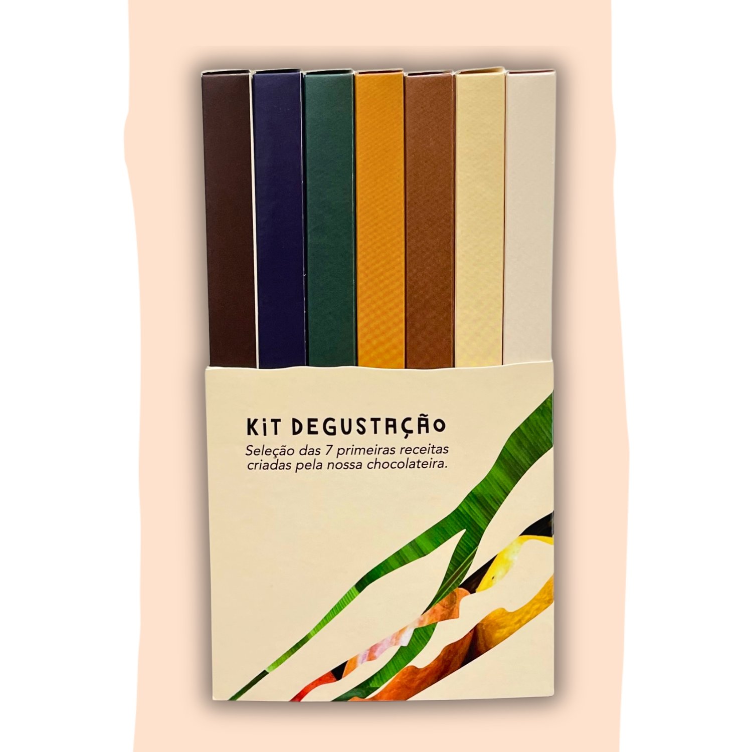 01 kit degustacao 80g aquarela baiana 7 unidades