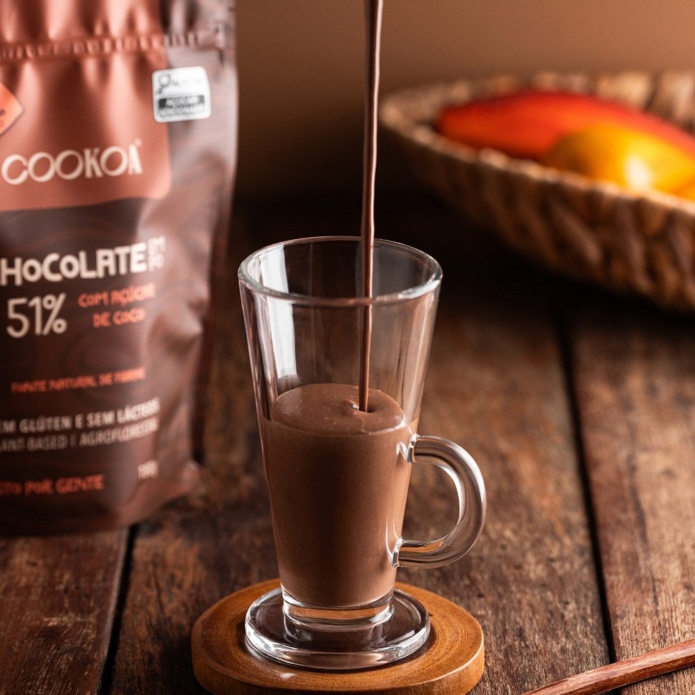 Chocolate em pó 51% - 180g