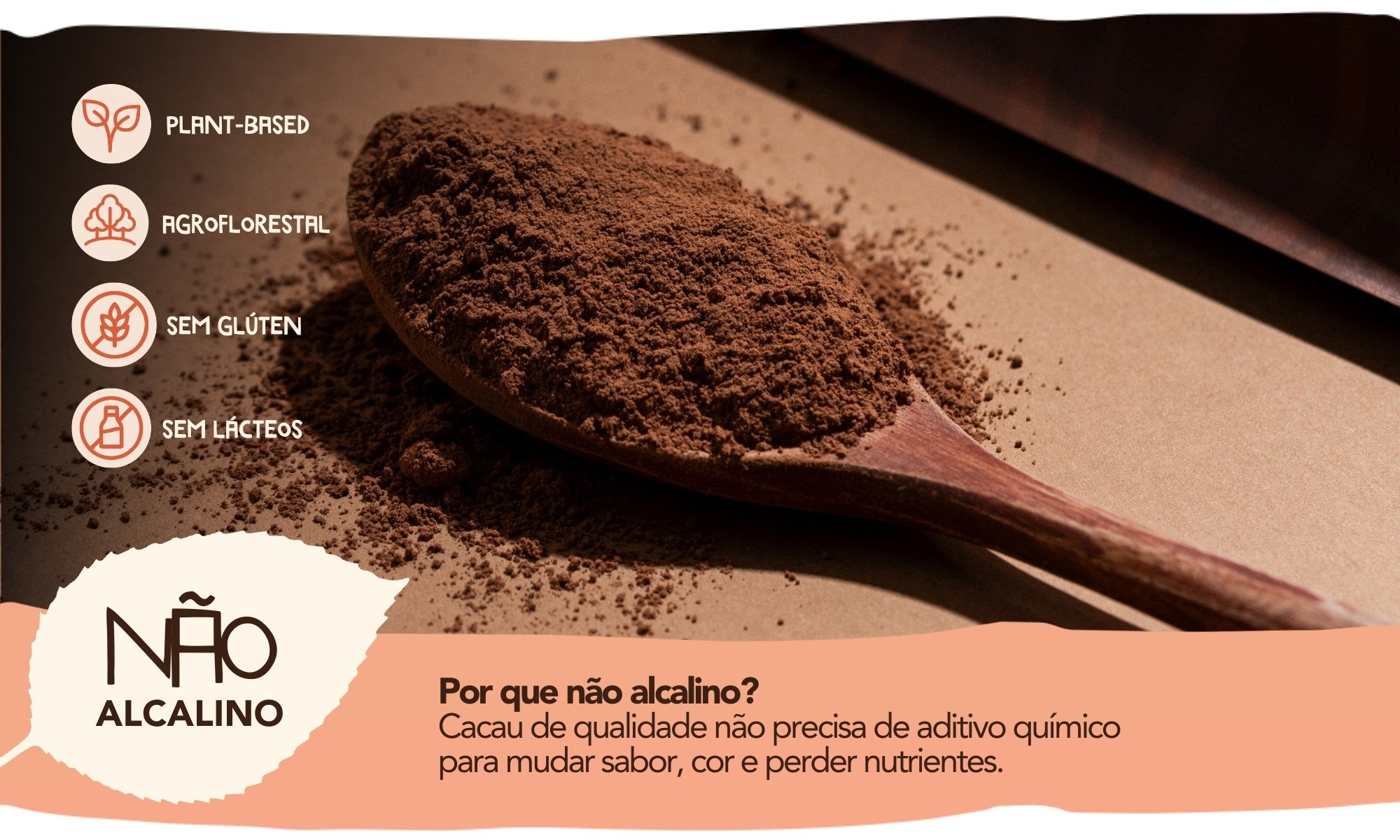 Chocolate em pó 51% - 180g