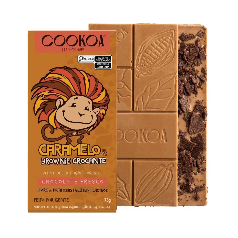 Barra de Chocolate Caramelo - 72g
