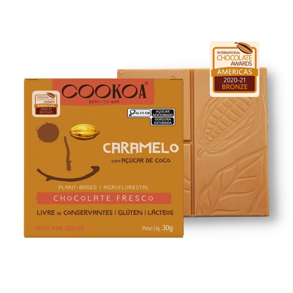 Chocolate Caramelo - Barra 30g